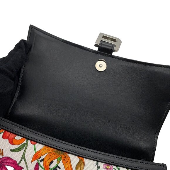 GUCCI GUCCI x BALENCIAGA The Hacker Project Flora Hourglass Size Small Canva - Picture 9 of 16